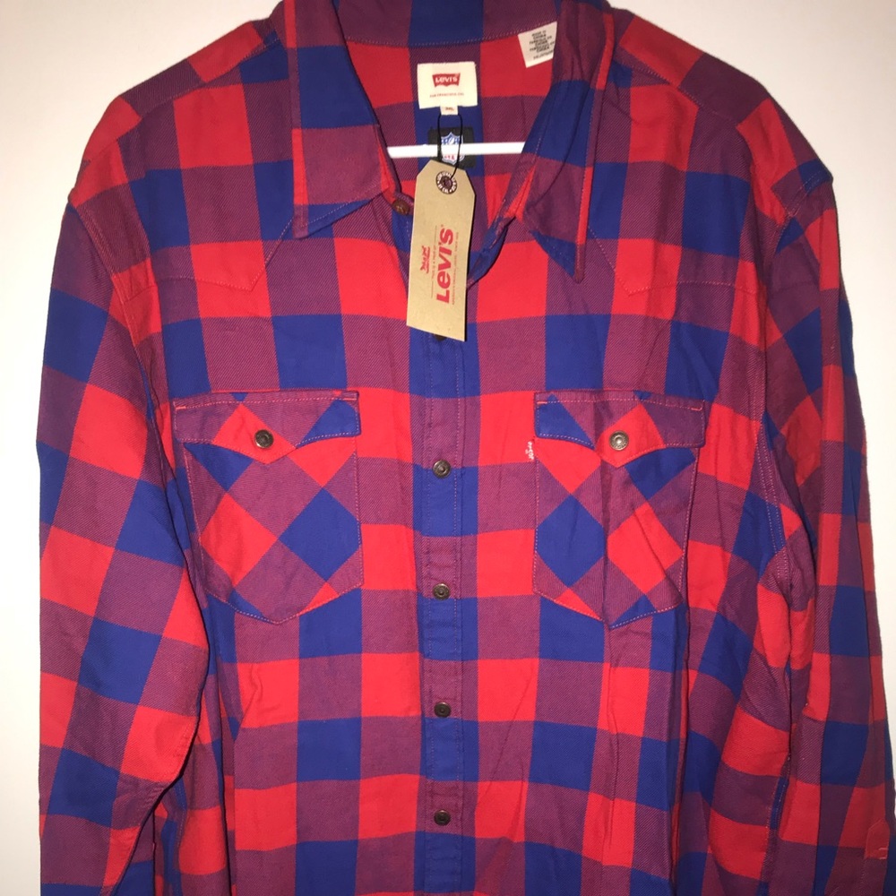 New England Patriots Levi’s Long Sleeve Shirt